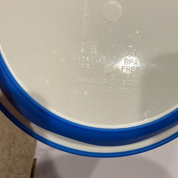 PAW PATROL Mealtime Set PLATE & BOWL Blue Plastic Playtex - Picture 4 of 6